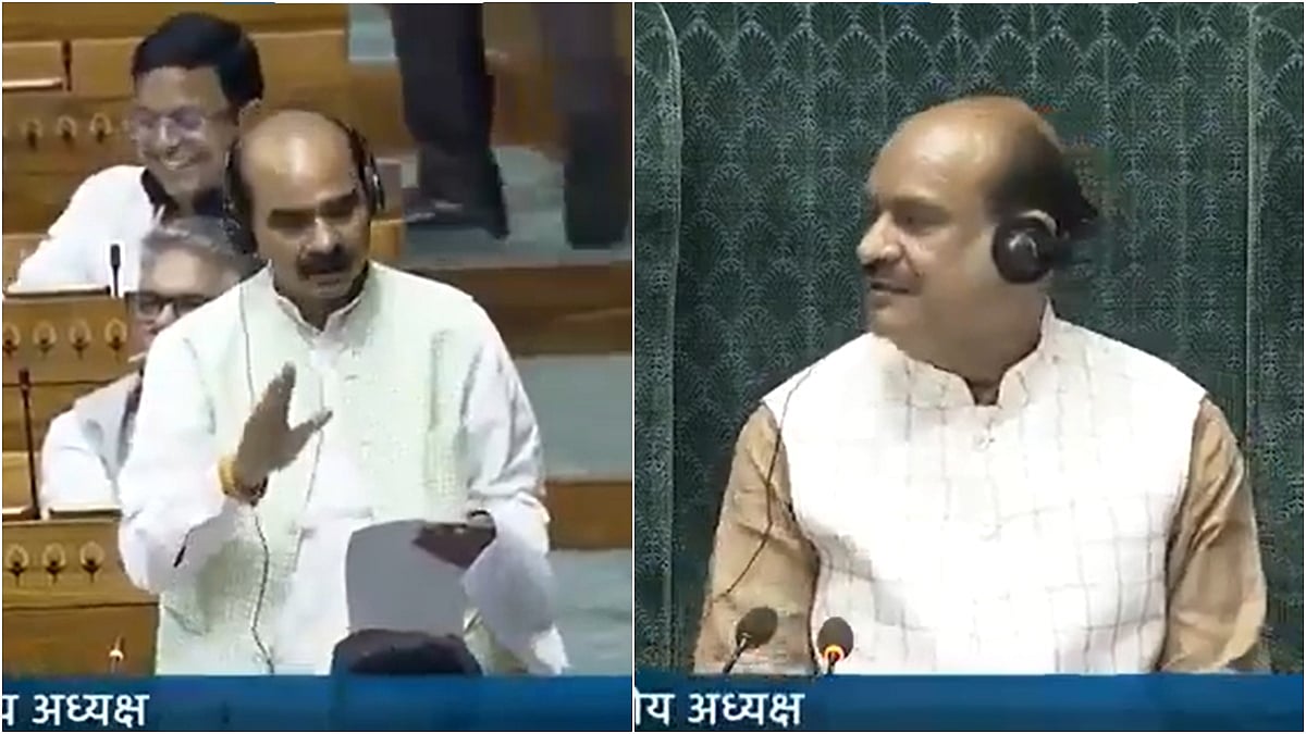 MoS Ajay Tamta in the Lok Sabha |
