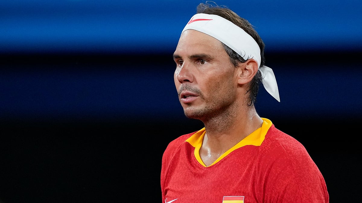 Team Spain's Rafael Nadal.