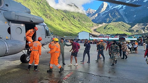 Rescue operations underway in cloudburst-hit Kedarnath |