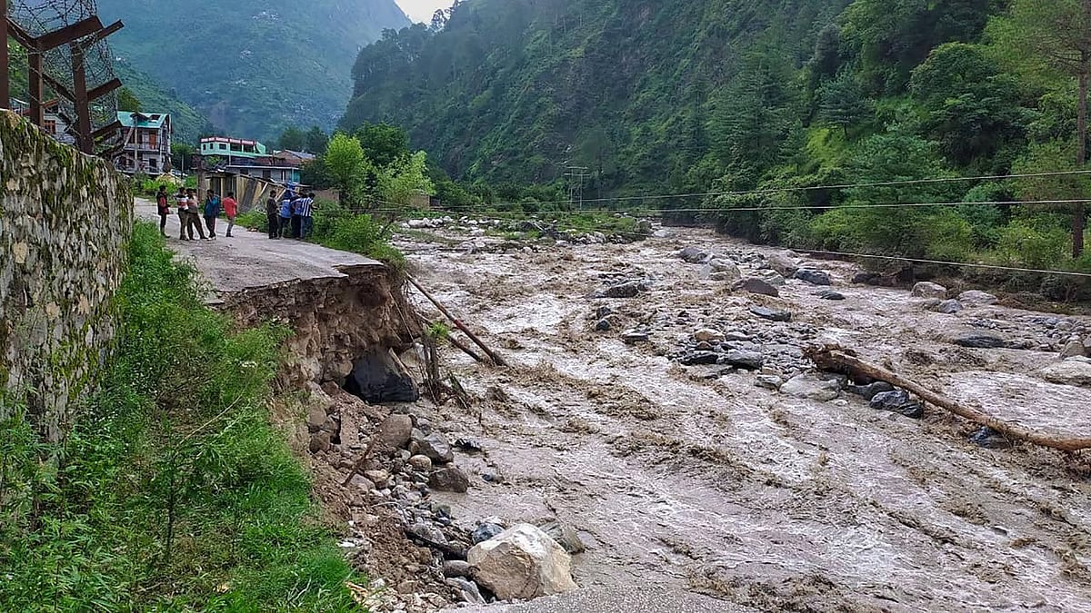 Cloudburst Uttarakhand Kedarnath Hravy Rains