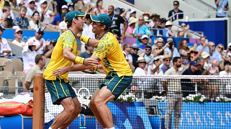 Matthew Ebden and John Peers won gold in the mens doubles at the Paris Olympics