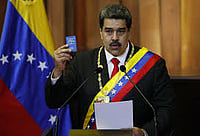 Venezuela’s Ousted President Nicolás Maduro Thanks Supporters AP : Venezuela President Nicolás Maduro |