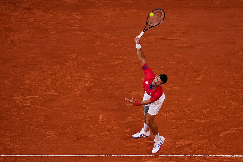 2024 Paris Summer Olympics Tennis Novak Djokovic vs Lorenzo Musetti_2