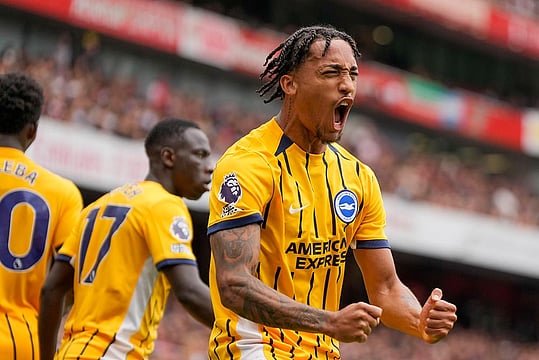 PL: Gunners Held 1-1 By The Seagulls - In Pics