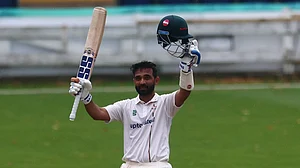 X/leicsccc : Ajinkya Rahane.