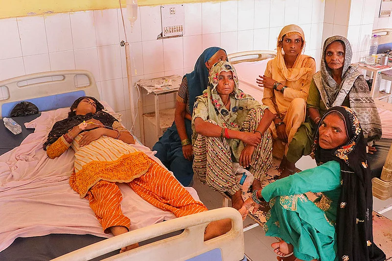 house collapsed in Nai Basti area in Mathura district