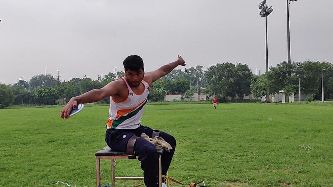 Photo: PCI : Yogesh Kathuniya is the world record holder in F56 discus throw with a personal best of 48.34m.