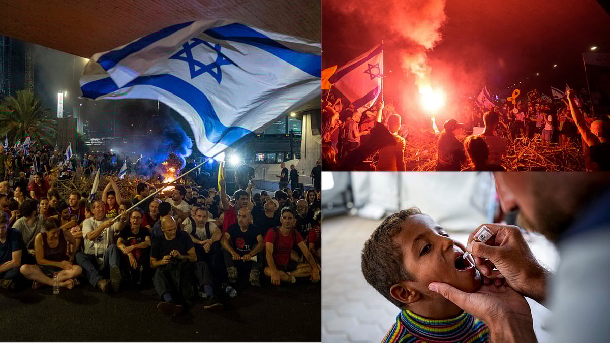 gaza war israel protests hostage killing