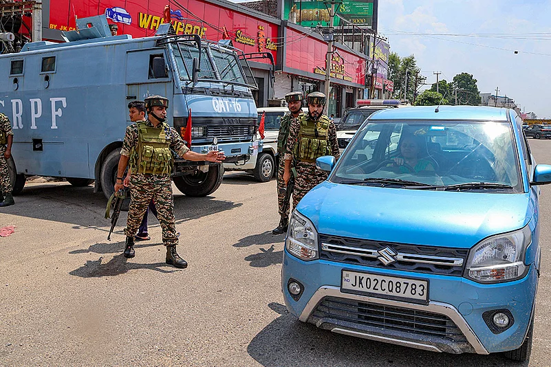 Search ops after army sentry opened fire in Jammu