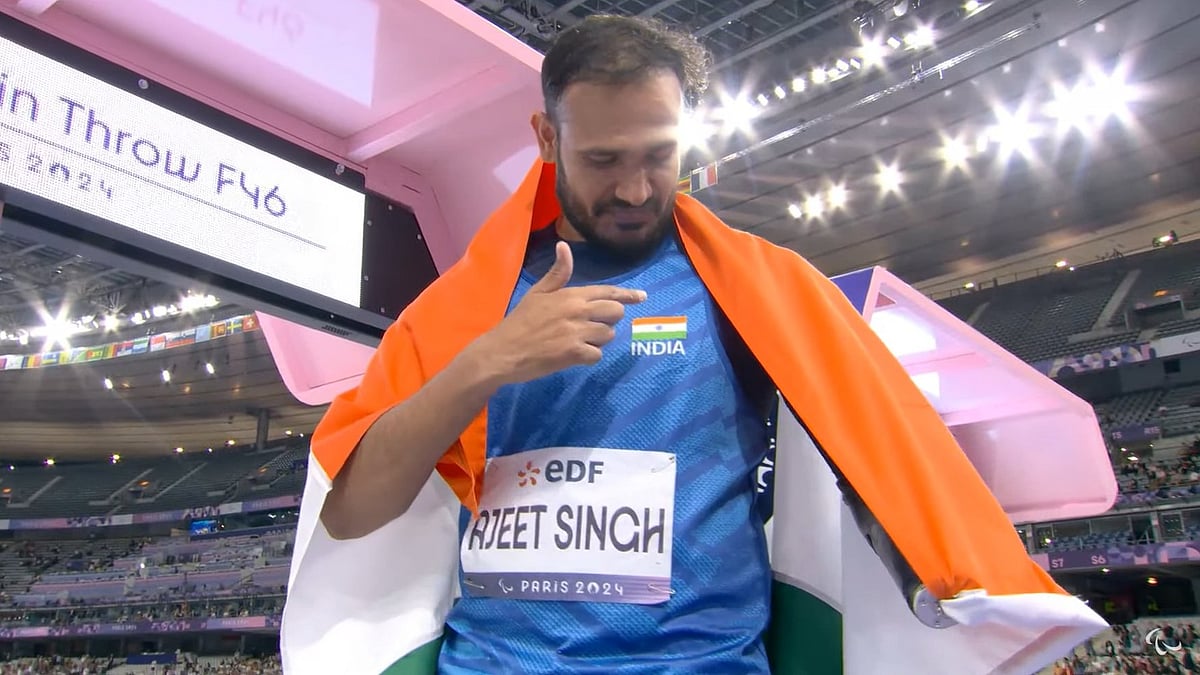 X : India para athlete Ajeet Singh