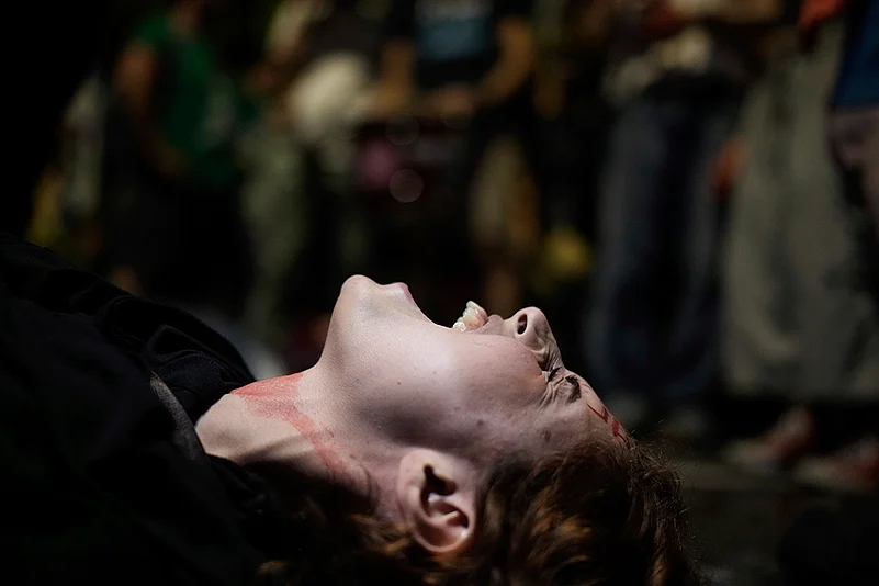 Israels War On Gaza: Protest demanding a cease-fire deal_8