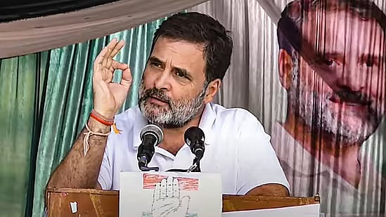 Rahul Gandhi, the Congress Party Chief, and Leader of Opposition