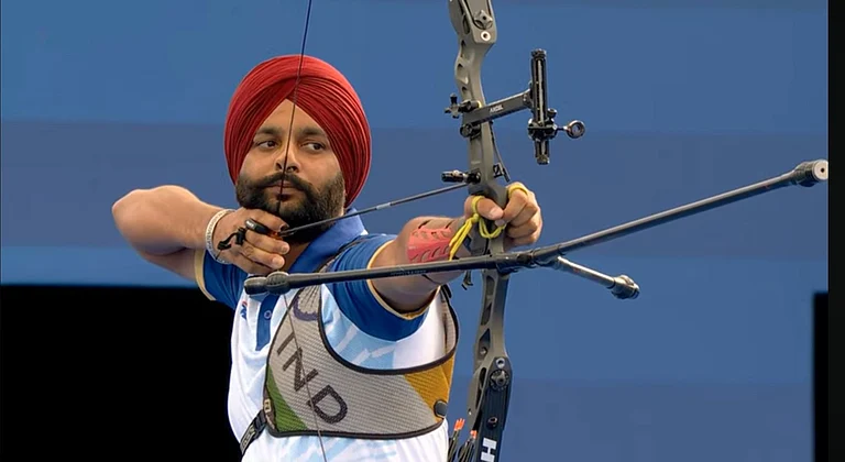 India's para archery gold medallist Harvinder Singh - X/CricCrazyJohns