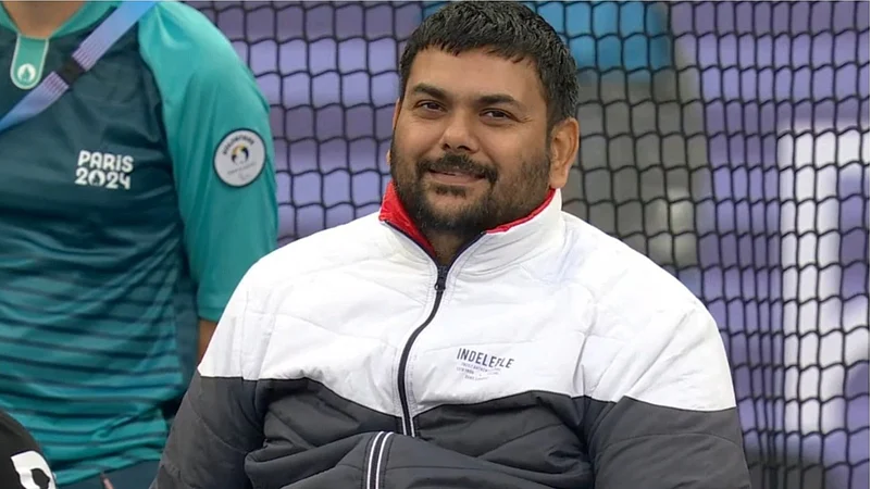 dharambir, paralympics 2024, club throw