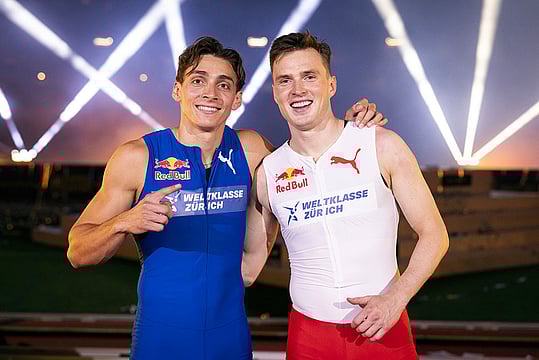 Armand Duplantis Vs Karsten Warholm, Exhibition Race: Pole Vaulter Wins 100m Race In Zurich - In Pics