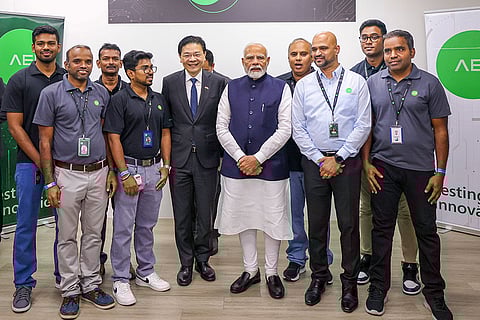 PM Modi in Singapore