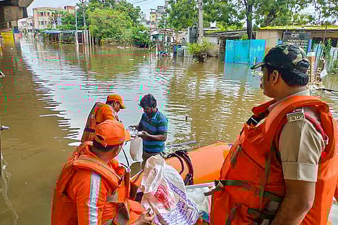 Rescue ops in Vijayawada