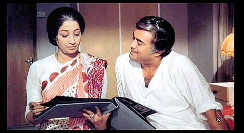 Suchitra Sen in Aandhi Still