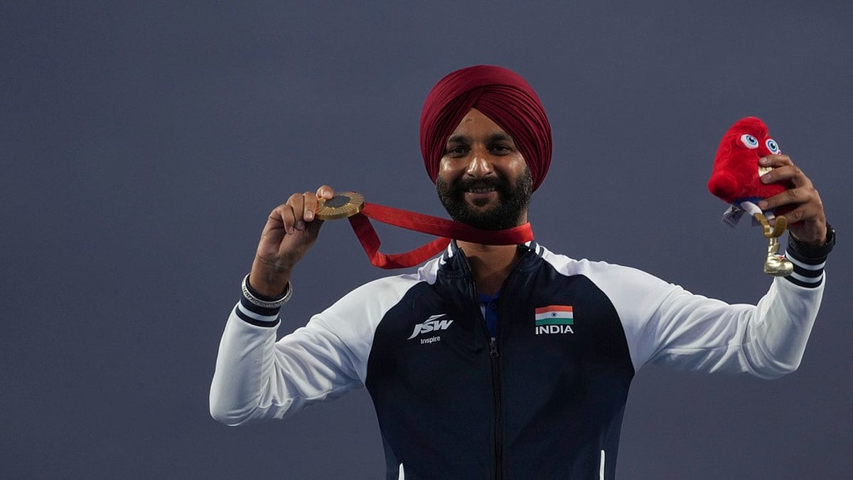 harvinder-singh-indian-gold-medal-winning-archer-paris-paralympics-2024-ap-photo