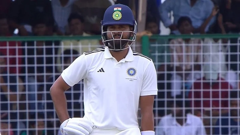 shreyas iyer in duleep trophy 2024 X johns