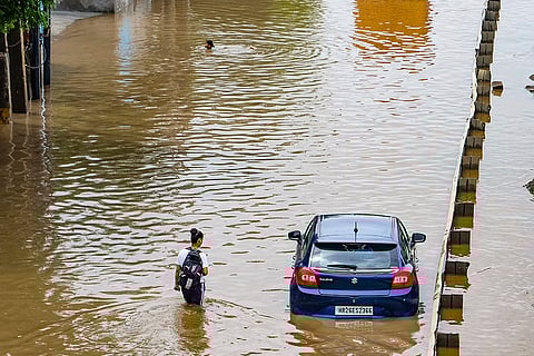 Weather: Waterlogging after rains