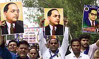 A protest march during Bharat Bandh against the Supreme Court's decision on creamy layer in Scheduled Caste and Scheduled Tribe reservation. | representative image |