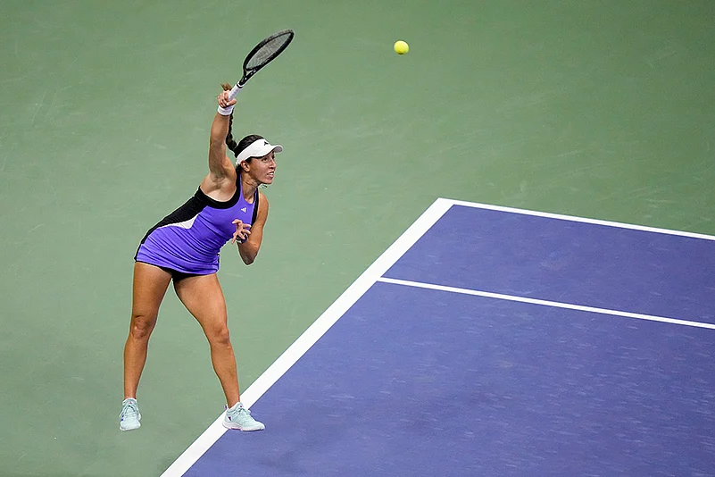 2024 US Open Tennis Championships Semifinal Jessica Pegula vs Karolina Muchova_6