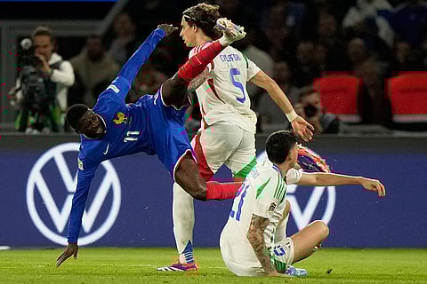 France's Ousmane Dembele