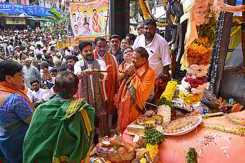 Ganesh Chaturthi festival in Hyderabad