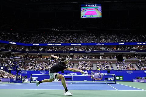 US Open Tennis Frances Tiafoe vs Taylor Fritz