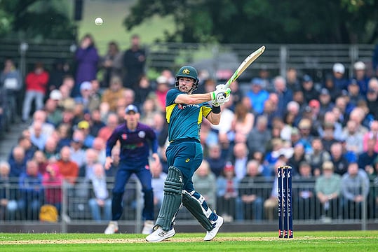 SCO Vs AUS 2nd T20I: Inglis Registers New Aussie Record - In Pics