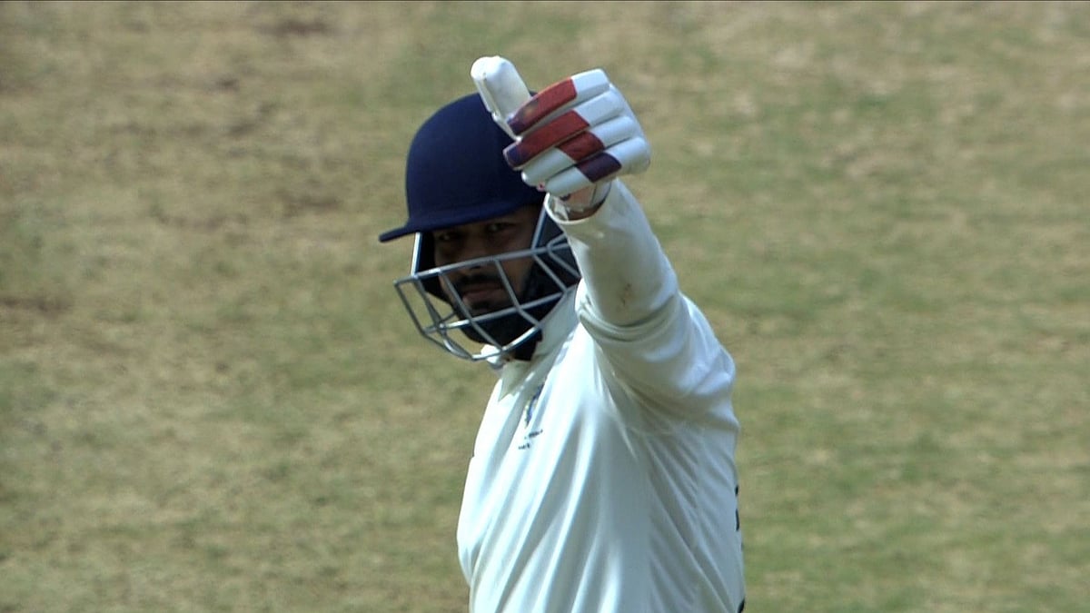 Rishabh Pant. - X/@BCCIDomestic