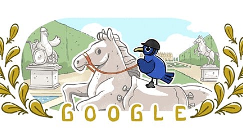 google doodle paris-paralympics-equestrian