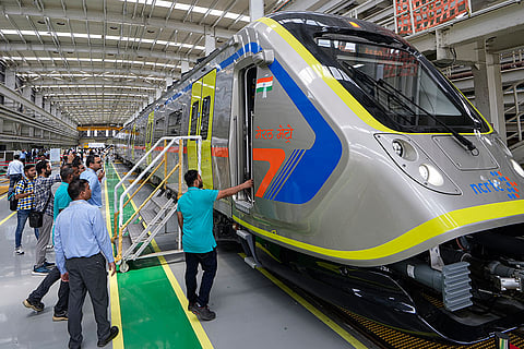 Unveiling of modern and commuter-centric interiors of Meerut metro