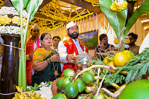 Ganesh Chaturthi celebration
