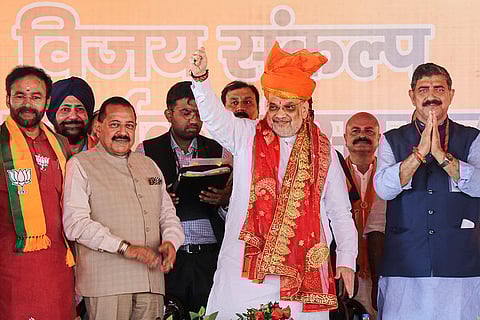 J-K polls: HM Shah in Jammu