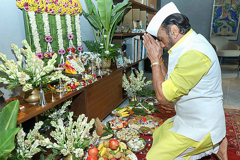 Jackie Shroff celebrates Ganesh Chaturthi
