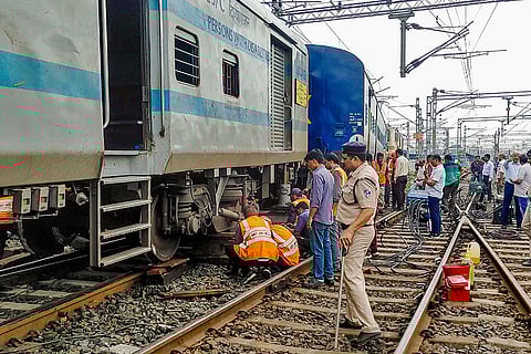 2 coaches of Somnath express derailed