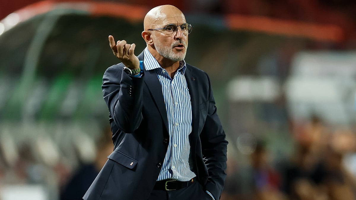 Spain coach Luis de la Fuente.