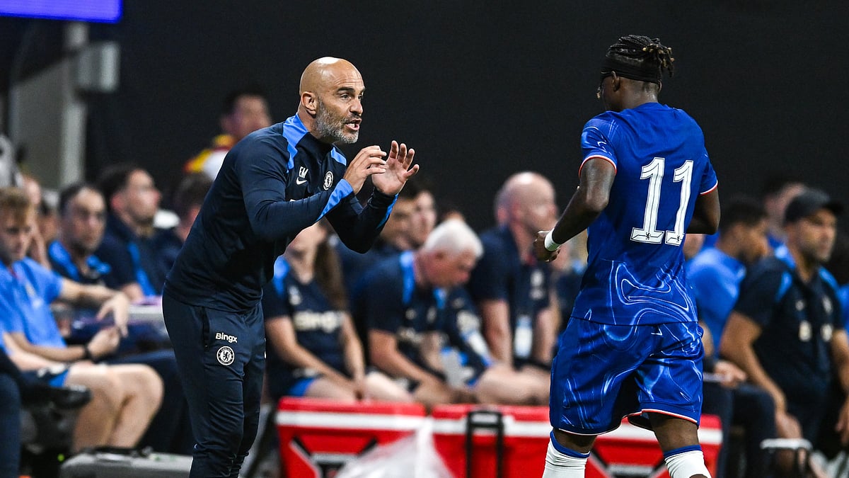 Noni Madueke believes Enzo Maresca is the perfect head coach to help him develop at Chelsea - null