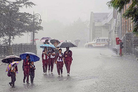 Weather: Rains in Shimla