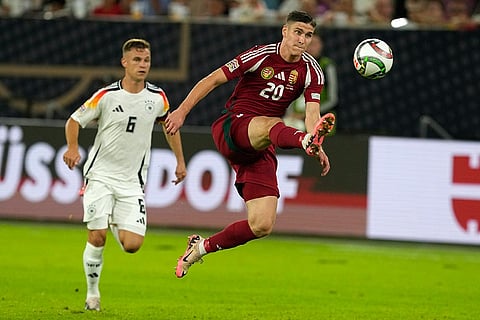 Hungary's Roland Sallai