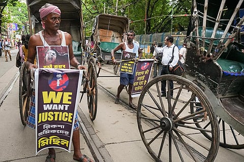 Protest in Kolkata