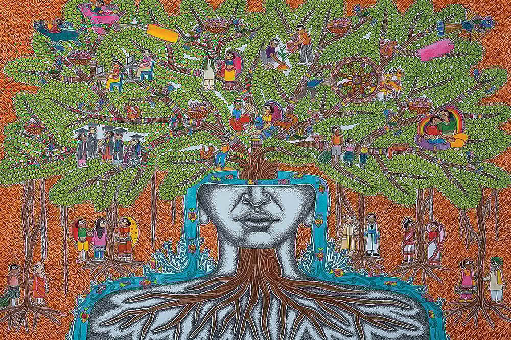 Untitled: Artwork by Malvika Raj - null