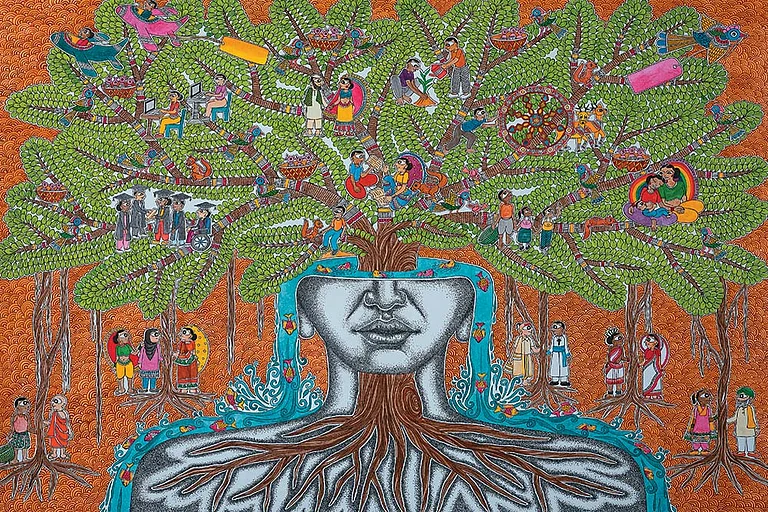 Untitled: Artwork by Malvika Raj - null