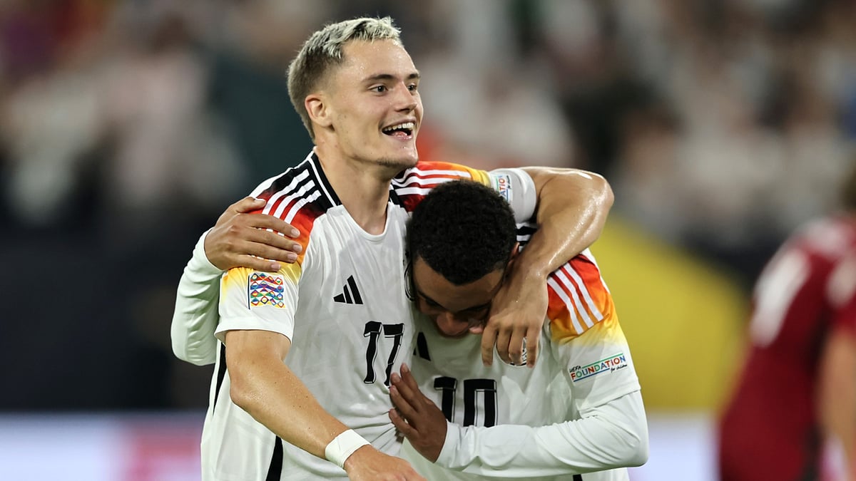 Florian Wirtz and Jamal Musiala