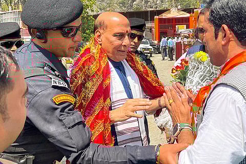 Rajnath Singh in Ramban