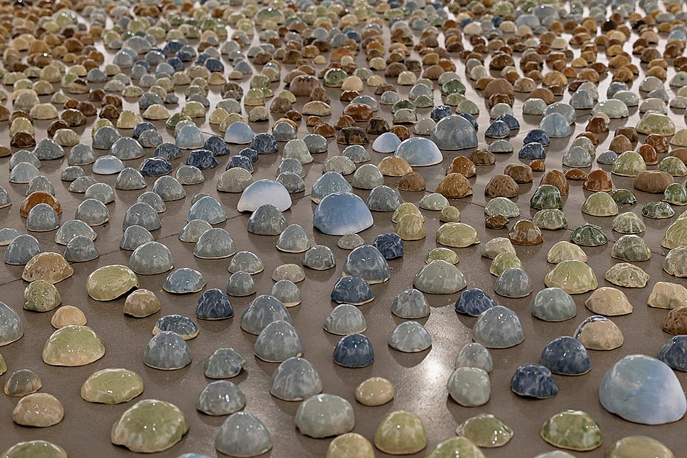 Courtesy: Galleryske : Is The Water Chavdar: Installation artwork by Rajyashri Goody