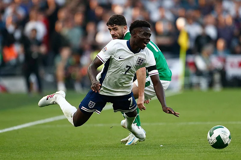 Englands Bukayo Saka