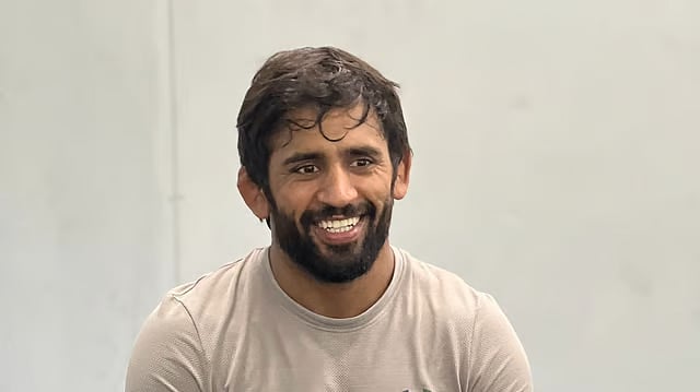 X/Bajrang Punia : File photo of Indian wrestler Bajrang Punia. 